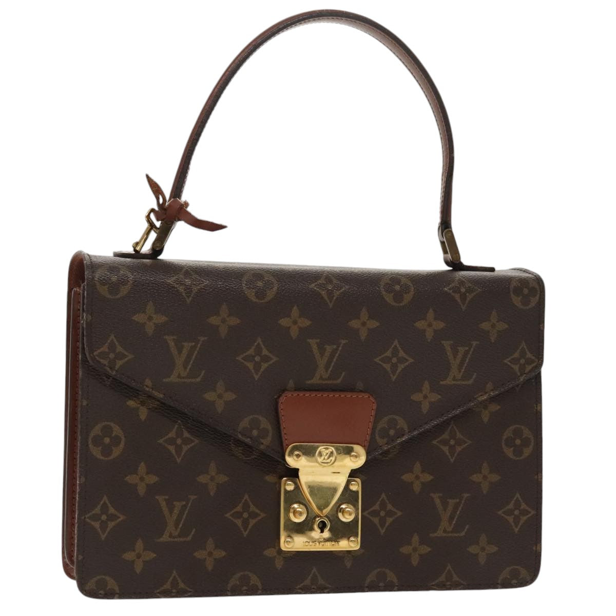 LOUIS VUITTON Monogram Concorde Hand Bag M51190 LV Auth ep6662