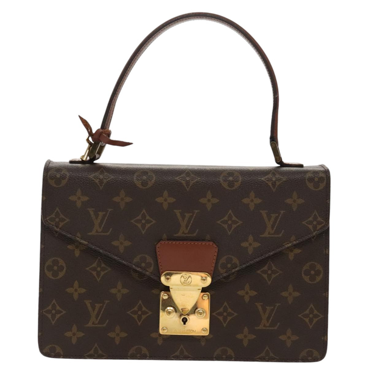 LOUIS VUITTON Monogram Concorde Hand Bag M51190 LV Auth ep6662