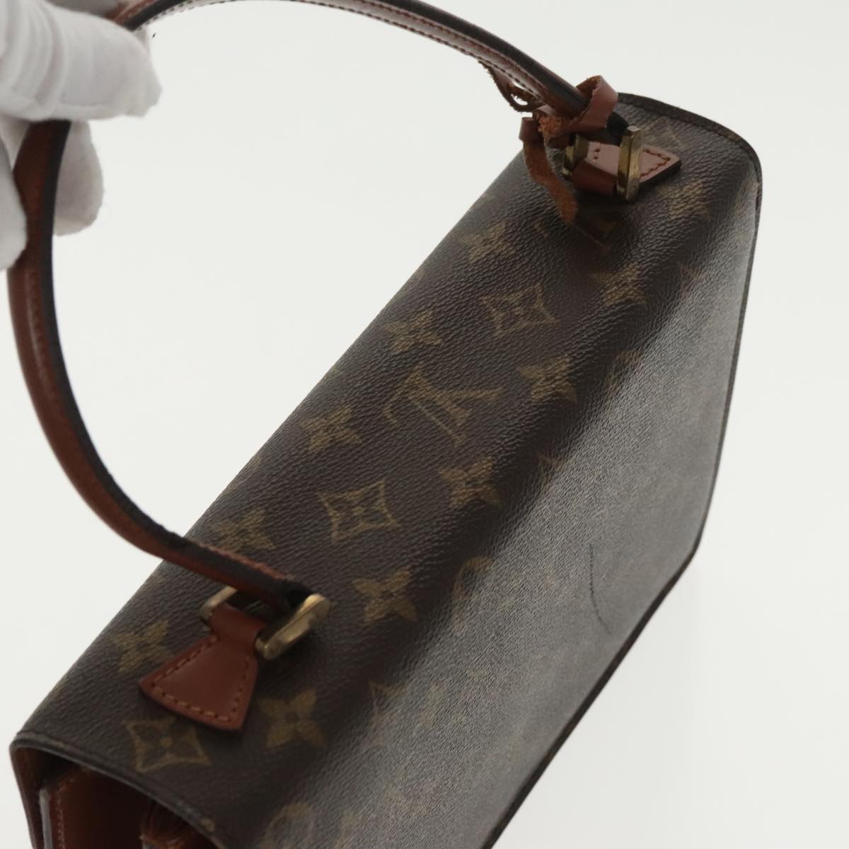 LOUIS VUITTON Monogram Concorde Hand Bag M51190 LV Auth ep6662