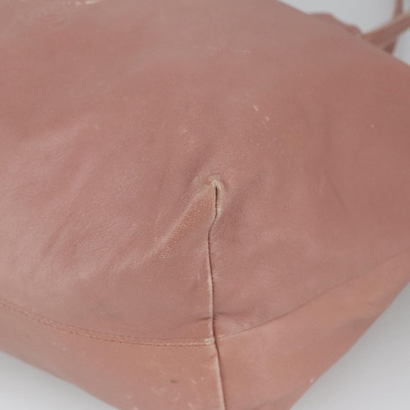 LOEWE Anagram Tote Bag Nylon Pink Auth ep6665