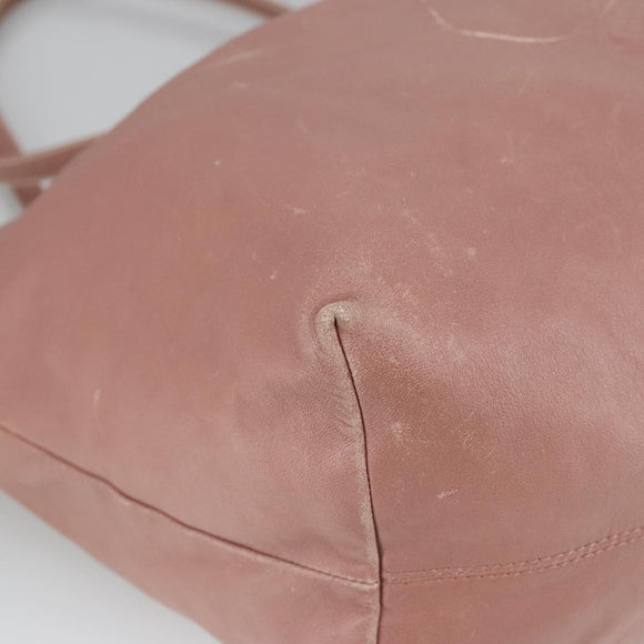 LOEWE Anagram Tote Bag Nylon Pink Auth ep6665