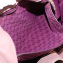 LOEWE Anagram Tote Bag Nylon Pink Auth ep6665-19