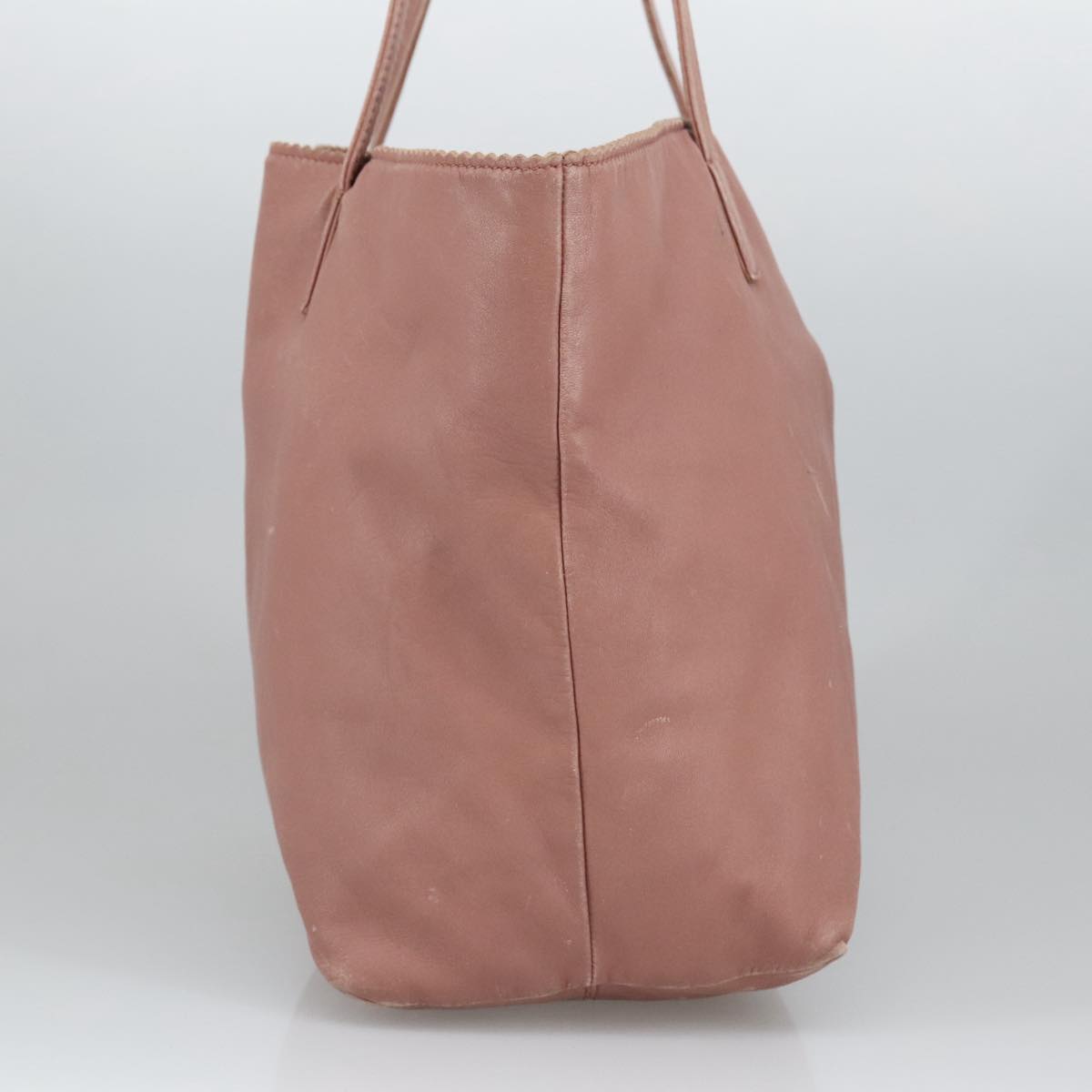 LOEWE Anagram Tote Bag Nylon Pink Auth ep6665