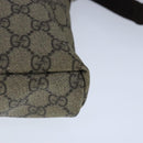 GUCCI GG Supreme Shoulder Bag PVC Leather Beige 223666 Auth ep6680-15