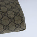 GUCCI GG Supreme Shoulder Bag PVC Leather Beige 223666 Auth ep6680-17