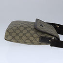 GUCCI GG Supreme Shoulder Bag PVC Leather Beige 223666 Auth ep6680-4