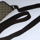 GUCCI GG Supreme Shoulder Bag PVC Leather Beige 223666 Auth ep6680-7