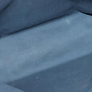 GUCCI Micro GG Canvas Hand Bag PVC Leather Black Brown Auth ep6684-11