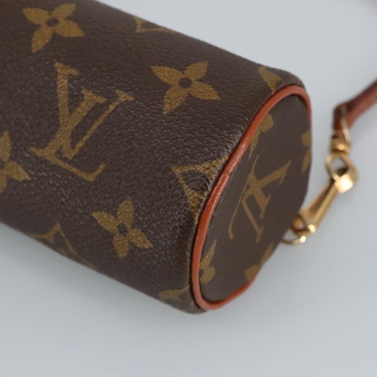 LOUIS VUITTON Monogram Papillon Pouch Vintage LV Auth ep6685