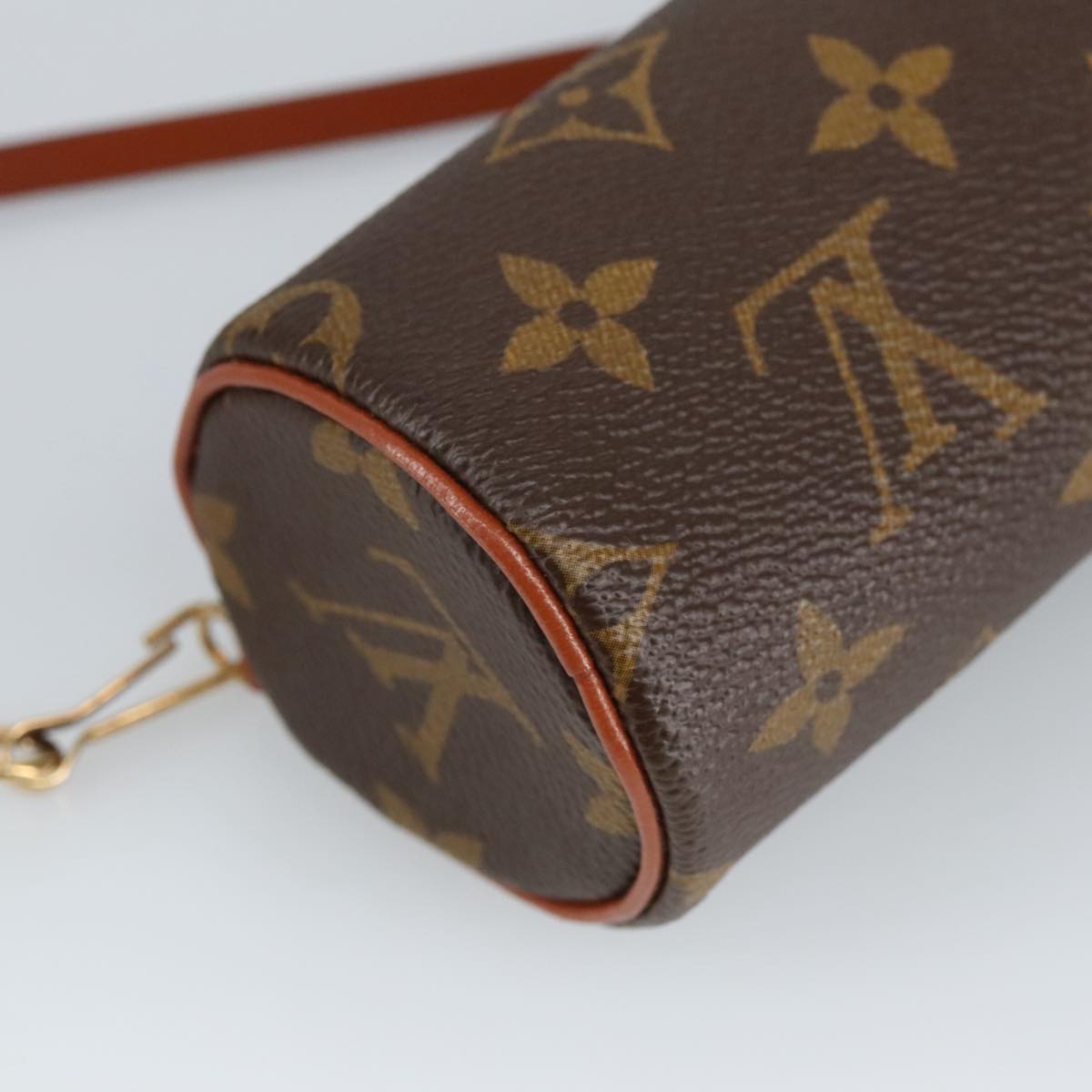 LOUIS VUITTON Monogram Papillon Pouch Vintage LV Auth ep6685