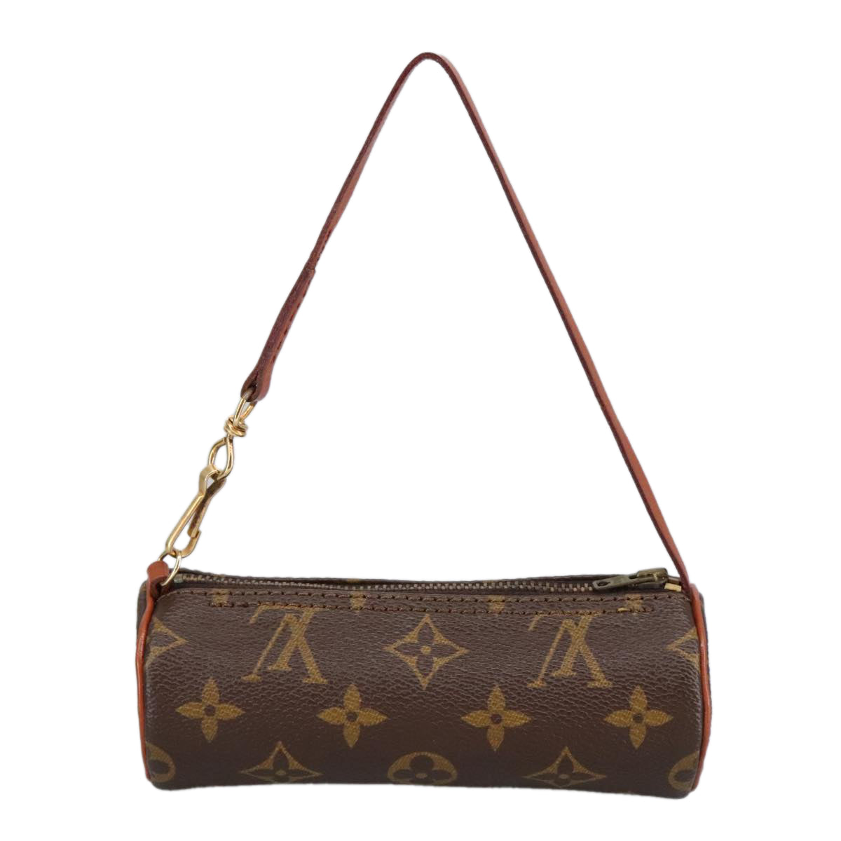 LOUIS VUITTON Monogram Papillon Pouch Vintage LV Auth ep6685 - 0