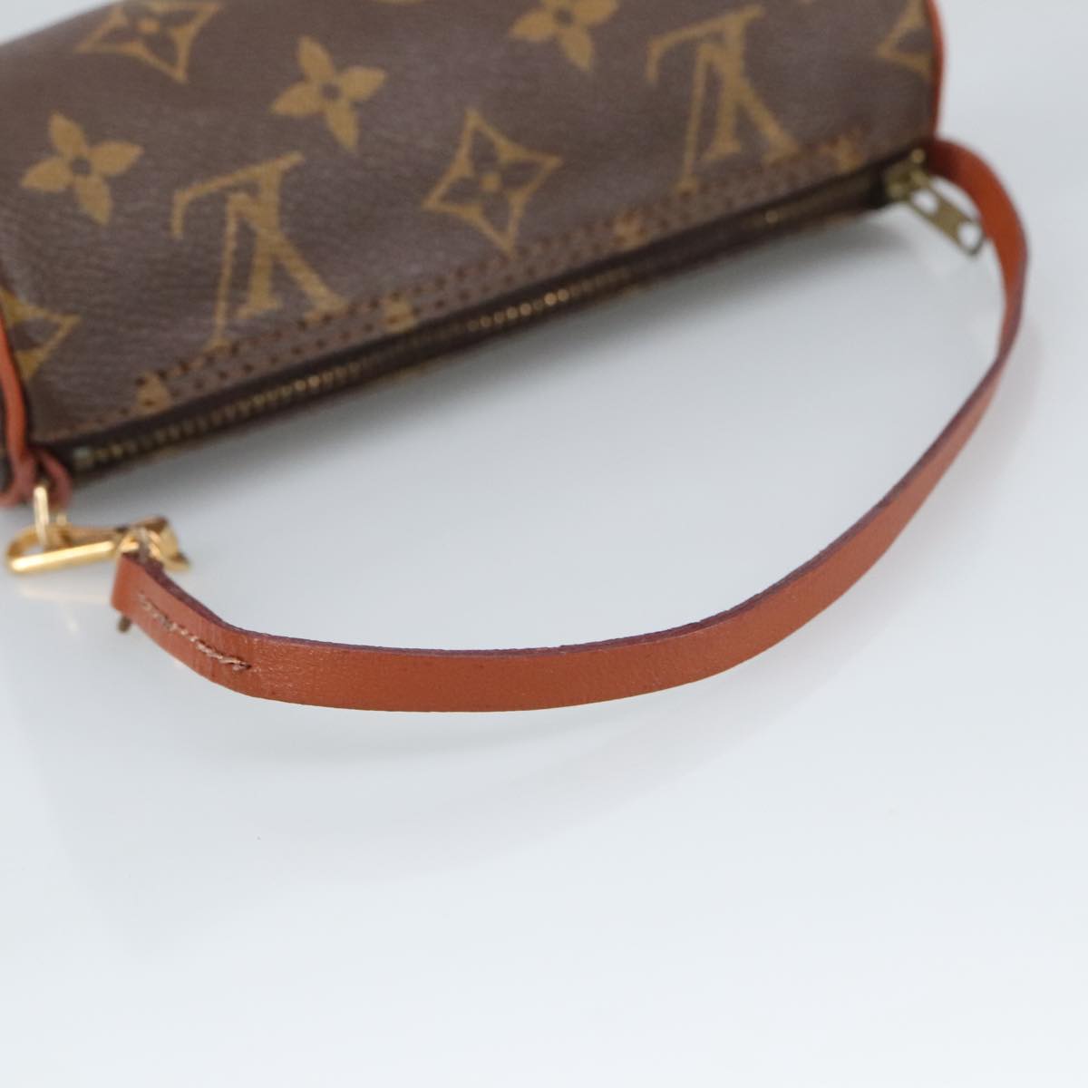 LOUIS VUITTON Monogram Papillon Pouch Vintage LV Auth ep6685