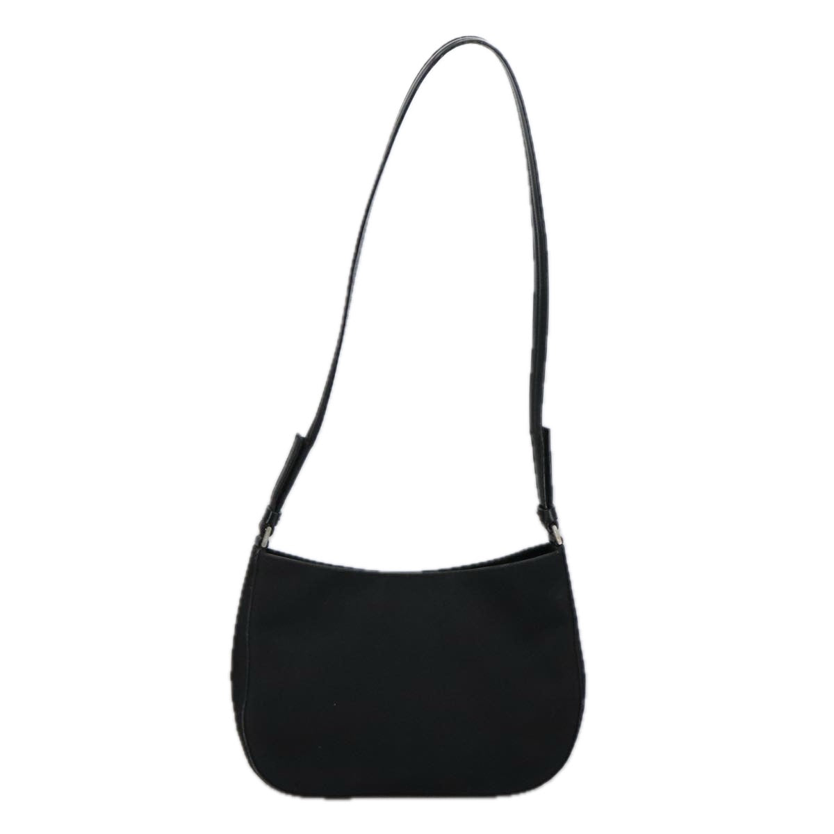 PRADA Shoulder Bag Canvas Black Auth ep6690 - 0