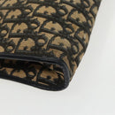 Christian Dior Trotter Canvas Shoulder Bag Navy Auth ep6695-11