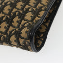 Christian Dior Trotter Canvas Shoulder Bag Navy Auth ep6695-12