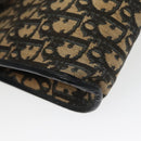 Christian Dior Trotter Canvas Shoulder Bag Navy Auth ep6695-13