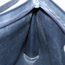 Christian Dior Trotter Canvas Shoulder Bag Navy Auth ep6695-18