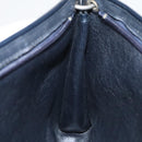 Christian Dior Trotter Canvas Shoulder Bag Navy Auth ep6695-19