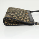 Christian Dior Trotter Canvas Shoulder Bag Navy Auth ep6695-3