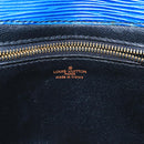 LOUIS VUITTON Epi Art Deco Clutch Bag Blue M52635 LV Auth ep6698-8