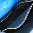 LOUIS VUITTON Epi Art Deco Clutch Bag Blue M52635 LV Auth ep6698-11