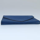 LOUIS VUITTON Epi Art Deco Clutch Bag Blue M52635 LV Auth ep6698-6