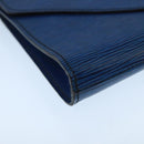 LOUIS VUITTON Epi Art Deco Clutch Bag Blue M52635 LV Auth ep6698-14