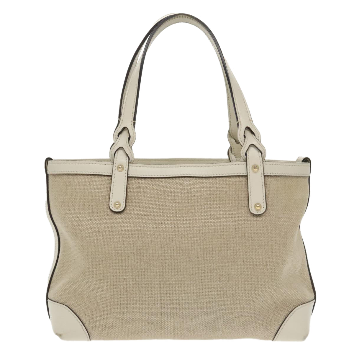 GUCCI Tote Bag Canvas Beige 269878 Auth ep6705 - 0