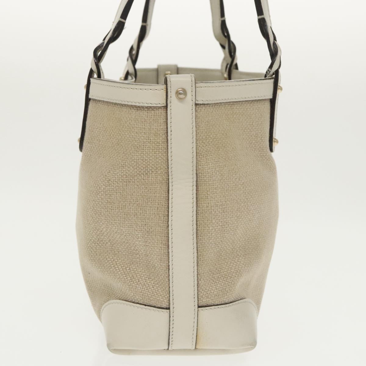 GUCCI Tote Bag Canvas Beige 269878 Auth ep6705