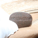 GUCCI GG Supreme Shoulder Bag PVC Leather Beige Auth ep6706-12