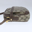 GUCCI GG Supreme Shoulder Bag PVC Leather Beige Auth ep6706-3