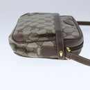 GUCCI GG Supreme Shoulder Bag PVC Leather Beige Auth ep6706-4