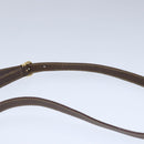 GUCCI GG Supreme Shoulder Bag PVC Leather Beige Auth ep6706-8