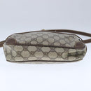 GUCCI GG Supreme Shoulder Bag PVC Leather Beige Auth ep6706-5