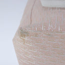 Christian Dior Trotter Canvas Tote Bag Pink Silver Auth ep6713-16