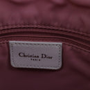 Christian Dior Trotter Canvas Tote Bag Pink Silver Auth ep6713-17