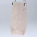 Christian Dior Trotter Canvas Tote Bag Pink Silver Auth ep6713-3