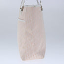 Christian Dior Trotter Canvas Tote Bag Pink Silver Auth ep6713-4