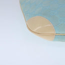 GUCCI GG Canvas Shoulder Bag Light Blue White Auth ep6725-14