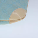 GUCCI GG Canvas Shoulder Bag Light Blue White Auth ep6725-15