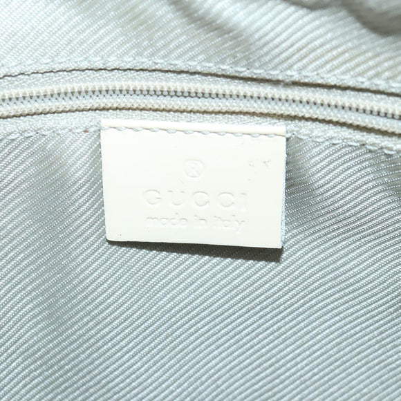 GUCCI GG Canvas Shoulder Bag Light Blue White Auth ep6725