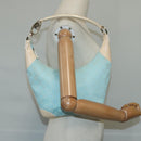 GUCCI GG Canvas Shoulder Bag Light Blue White Auth ep6725-21