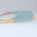 GUCCI GG Canvas Shoulder Bag Light Blue White Auth ep6725-3