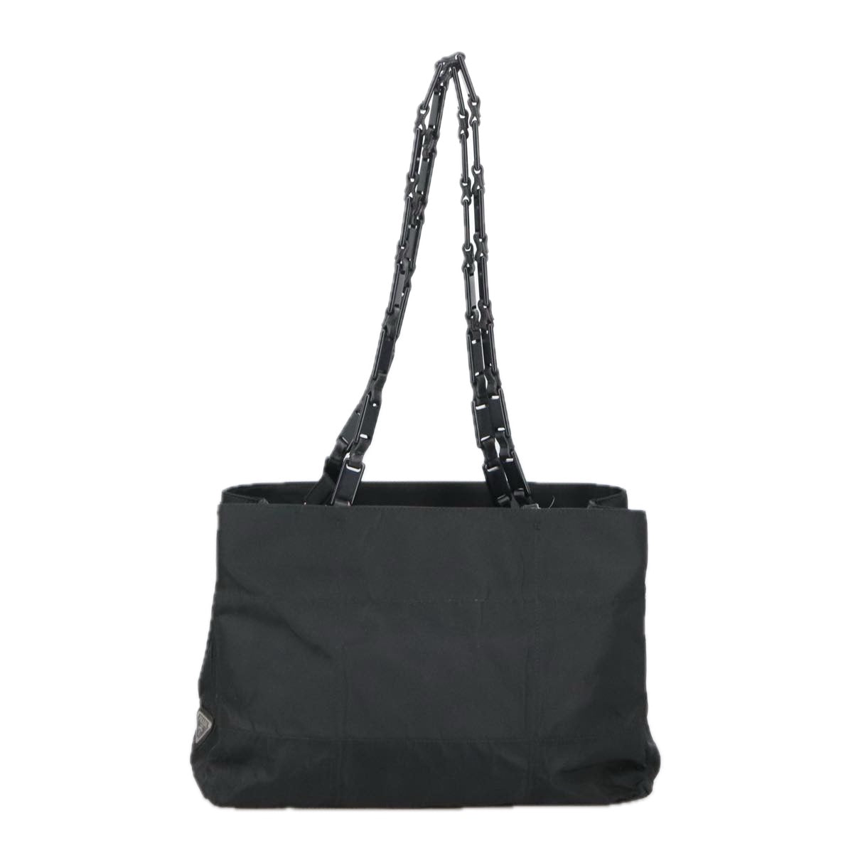 PRADA Shoulder Bag Nylon Black Auth ep6737 - 0