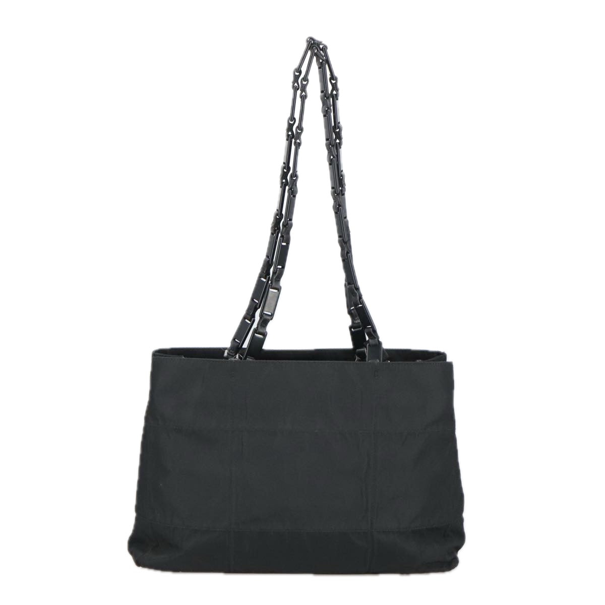 PRADA Shoulder Bag Nylon Black Auth ep6737