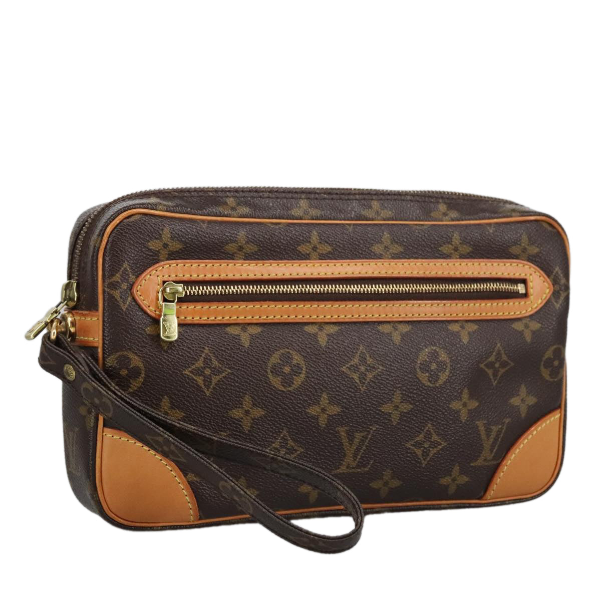 LOUIS VUITTON Monogram Marly Dragonne GM Clutch Bag M51825 LV Auth ep6738