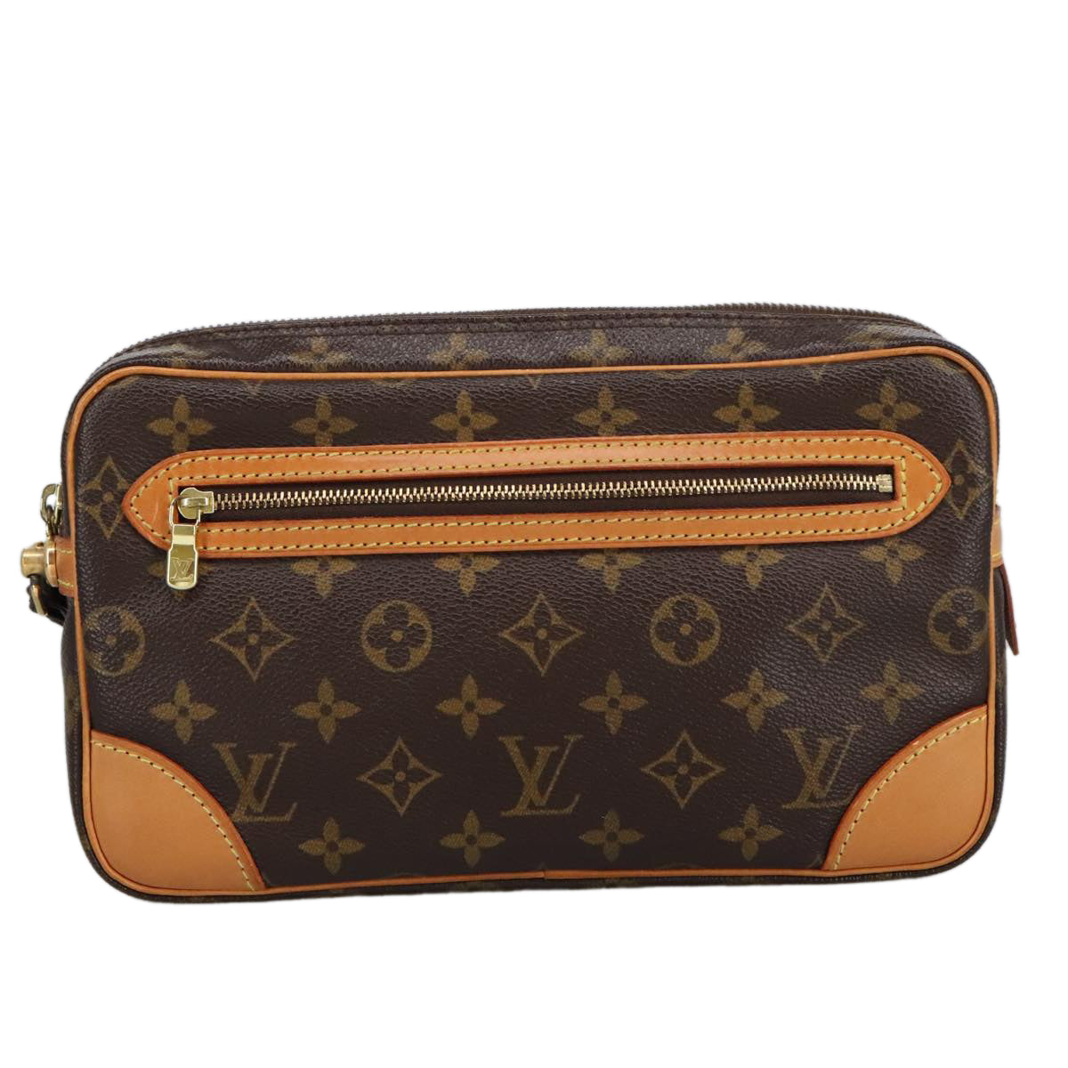 LOUIS VUITTON Monogram Marly Dragonne GM Clutch Bag M51825 LV Auth ep6738 - 0