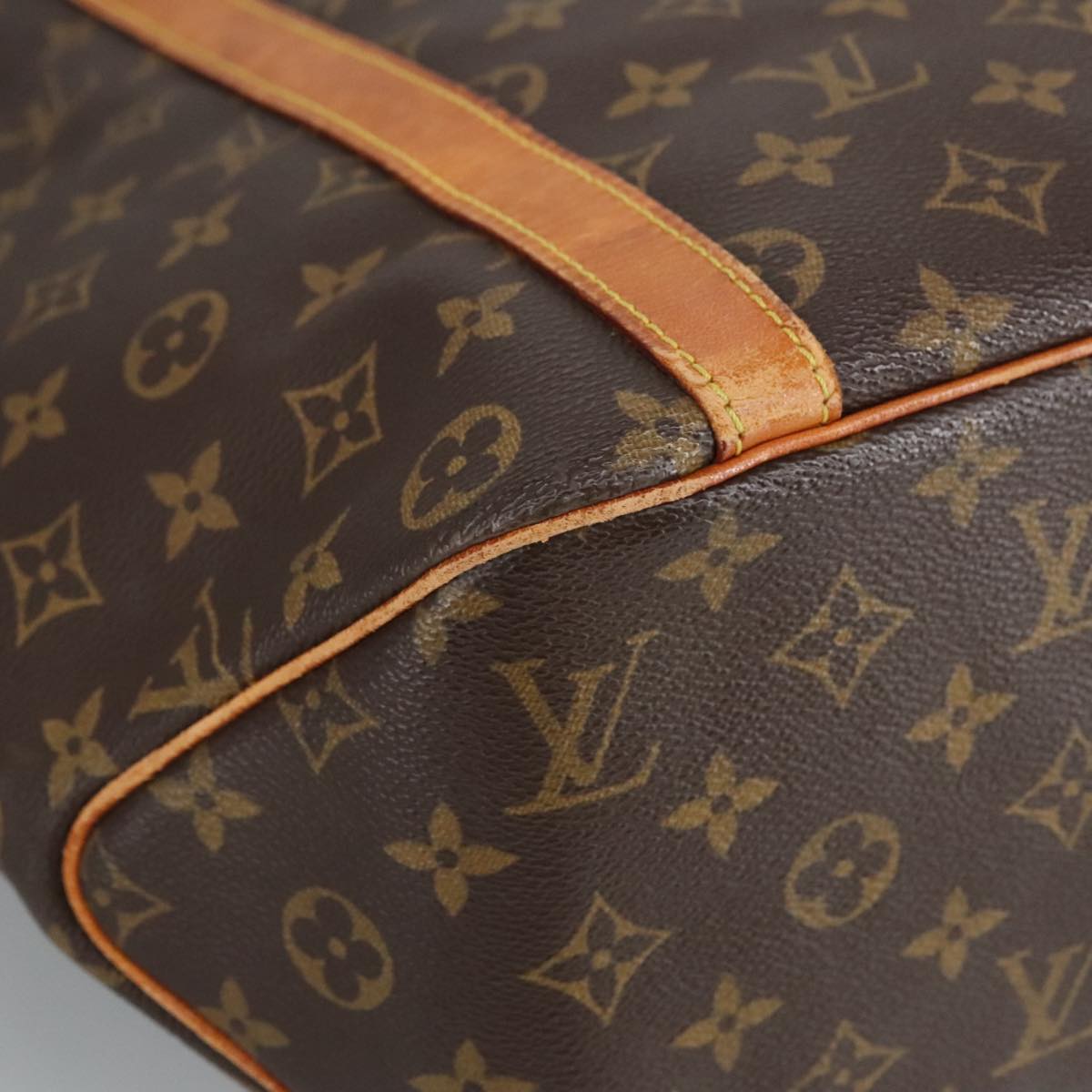 LOUIS VUITTON Monogram Sac Shopping Tote Bag M51108 LV Auth ep6739