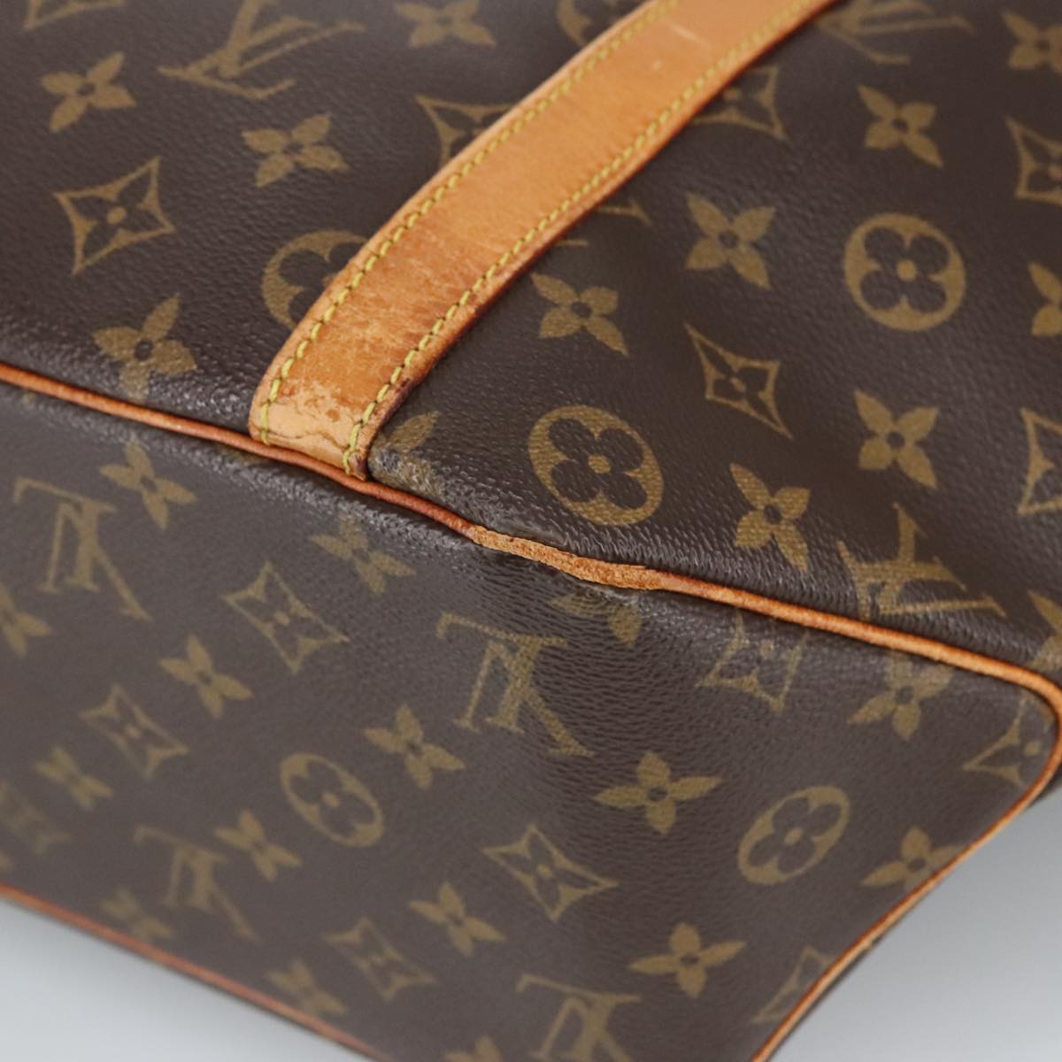 LOUIS VUITTON Monogram Sac Shopping Tote Bag M51108 LV Auth ep6739