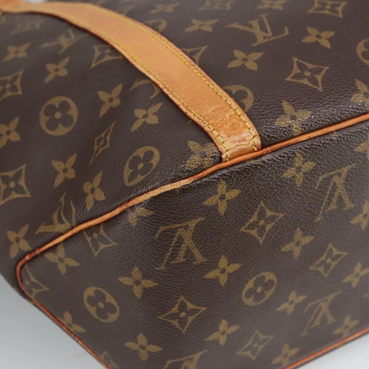 LOUIS VUITTON Monogram Sac Shopping Tote Bag M51108 LV Auth ep6739